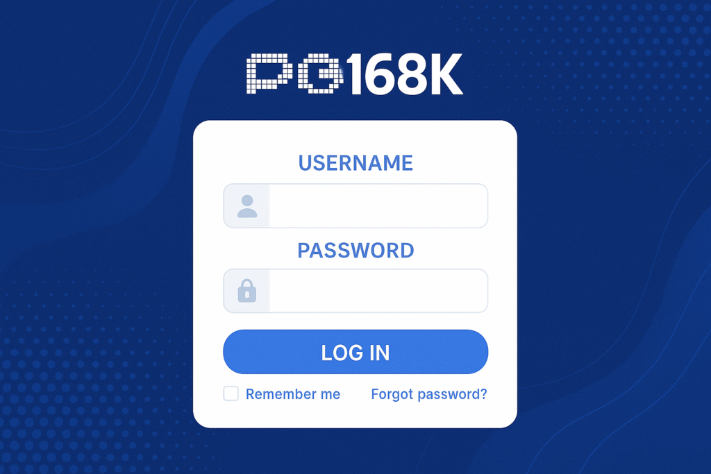 pgslot168k Login